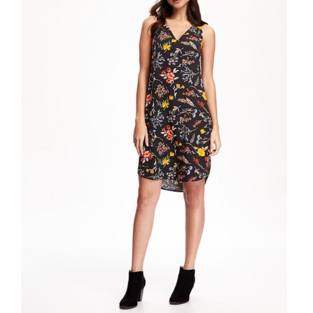 Old Navy Floral Sleeveless Dress